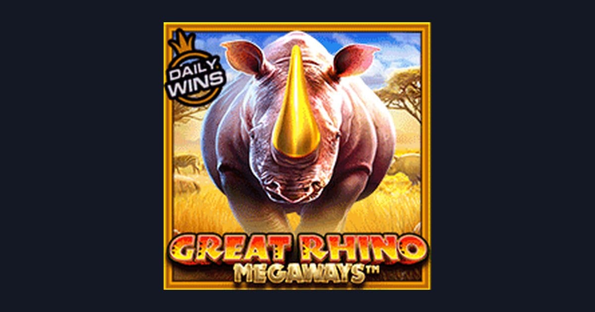 Great Rhino Megaways, Slot Anti Rungkad Dengan Peluang Besar